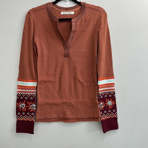 Free People Mikah Layering Cuff Shirt - Picture 4 of 7